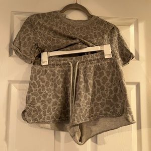 target cheetah print set!